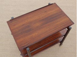 Mid-Century  modern scandinavian Rio rosewood trolley