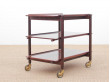 Mid-Century  modern scandinavian Rio rosewood trolley