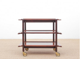 Mid-Century  modern scandinavian Rio rosewood trolley