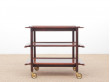 Mid-Century  modern scandinavian Rio rosewood trolley