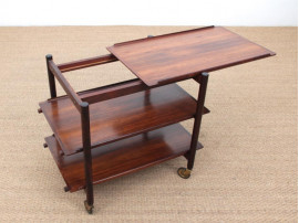 Mid-Century  modern scandinavian Rio rosewood trolley