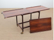 Mid-Century  modern scandinavian Rio rosewood trolley