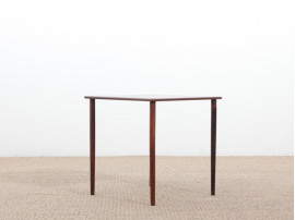 Petite table d'appoint scandinave en palissandre de Rio