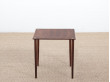 Petite table d'appoint scandinave en palissandre de Rio