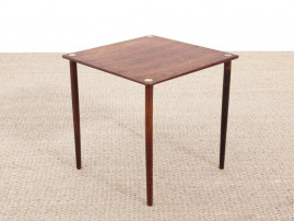 Mid-Century  modern scandinavian occasional table in Rio rosewood