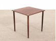 Petite table d'appoint scandinave en palissandre de Rio