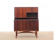 Mid-Century Modern Danish secretary in Rio rosewood by Arne Wahl Iversen