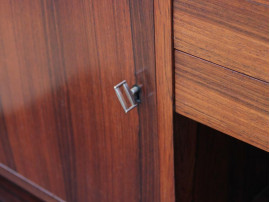 Mid-Century Modern Danish secretary in Rio rosewood by Arne Wahl Iversen