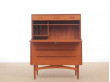 Mid-Century Modern Danish secretary in teak by Arne Wahl Iversen