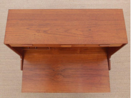 Mid-Century Modern Danish secretary in teak by Arne Wahl Iversen