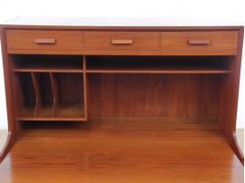 Mid-Century Modern Danish secretary in teak by Arne Wahl Iversen