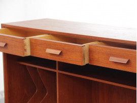 Mid-Century Modern Danish secretary in teak by Arne Wahl Iversen