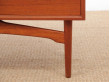 Mid-Century Modern Danish secretary in teak by Arne Wahl Iversen