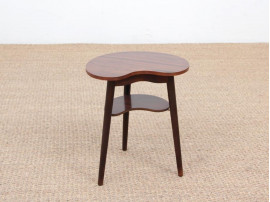 Mid-Century  modern scandinavian occasional table in Rio rosewood