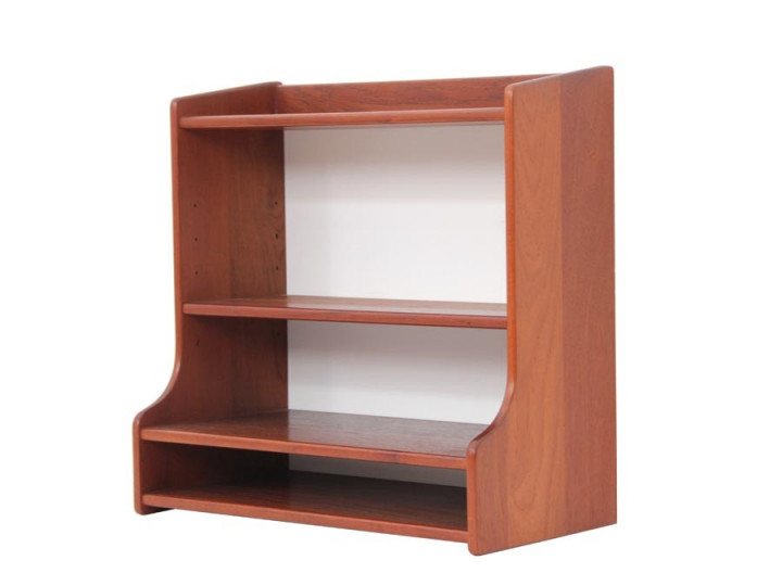 Mid-Century  modern scandinavianwall shelve in teak