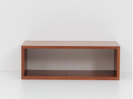 Mid-Century  modern scandinavianwall shelve or bed table in teak by Aksel Kjersgaard