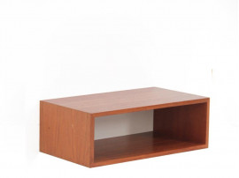 Mid-Century  modern scandinavianwall shelve or bed table in teak by Aksel Kjersgaard