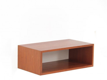 Mid-Century  modern scandinavianwall shelve or bed table in teak by Aksel Kjersgaard