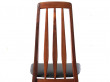 Mid-Century Modern Danish set of 8 chairs in Rio rosewood model Eva by Niels Kofoed 