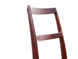 Mid-Century  modern scandinavian set of 4 chairs by Arne Vodder model 430 in rosewood