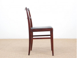 Mid-Century  modern scandinavian set of 4 chairs by Arne Vodder model 430 in rosewood