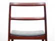 Mid-Century  modern scandinavian set of 4 chairs by Arne Vodder model 430 in rosewood