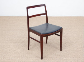Mid-Century  modern scandinavian set of 4 chairs by Arne Vodder model 430 in rosewood