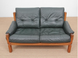 Two-seat sofa by Pierre Chapo model S22