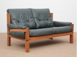 Two-seat sofa by Pierre Chapo model S22