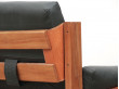 Two-seat sofa by Pierre Chapo model S22