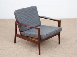 Mid-Century  modern scandinavian pair of armchairs 