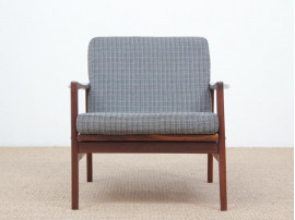 Mid-Century  modern scandinavian pair of armchairs 