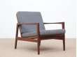 Mid-Century  modern scandinavian pair of armchairs 