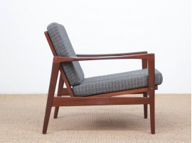 Mid-Century  modern scandinavian pair of armchairs 