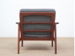 Paire de fauteuils scandinaves  en teck