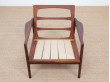 Paire de fauteuils scandinaves  en teck