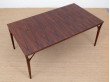 Mid-Century  modern scandinavian dining table in Rio rosewood 8/12 seats by Helge Vestergaard Jensen