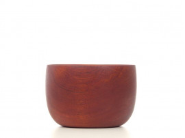 Mid-Century  modern scandinavian large bowl in teak