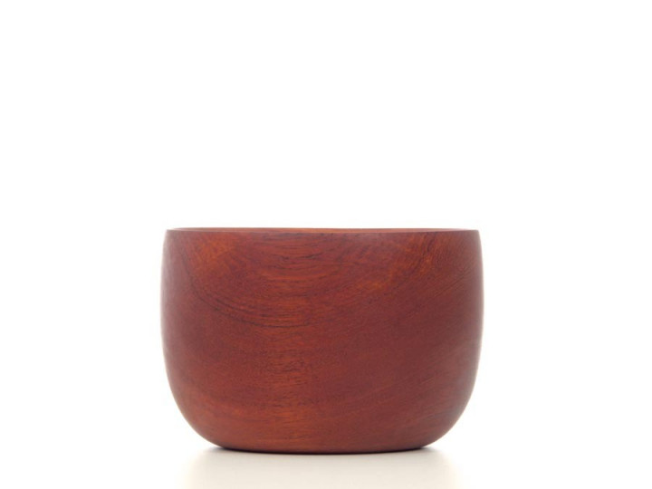 Mid-Century  modern scandinavian large bowl in teak