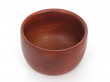 Mid-Century  modern scandinavian large bowl in teak