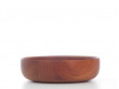 Mid-Century  modern scandinavian large bowl in teak