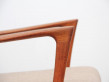 Mid-Century Modern Danish pair of  lounge chairs in teak model Kuba by Bertil Fridhagen