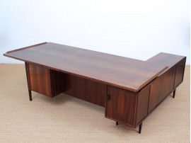 Mid-Century  modern scandinavian large desk in Rio rosewood by Arne Vodder for Sibast Furniture