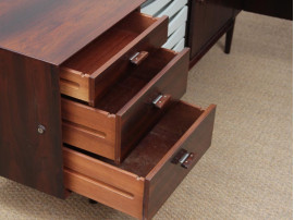 Mid-Century  modern scandinavian large desk in Rio rosewood by Arne Vodder for Sibast Furniture