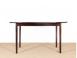 Mid-Century  modern scandinavian dining table in mahogany 8/12 seats by Ole Wanscher