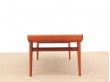 Mid-Century  modern scandinavian coffe table in teak by Johannes Andersen