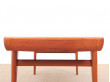 Mid-Century  modern scandinavian coffe table in teak by Johannes Andersen