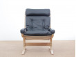 Mid modern century Siesta Classic armchair, hight back by Ingmar Relling. New edition.