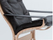 Mid modern century Siesta Classic armchair, hight back by Ingmar Relling. New edition.