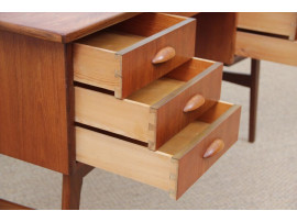 Mid-Century  modern scandinavian desk in teak